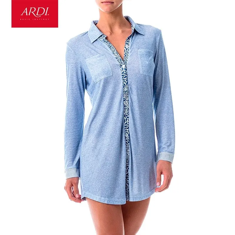 Платье-рубашка из вискозы ARDI | Женская одежда