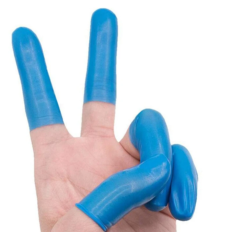 

MOOL 100 шт резиновый протектор для пальцев ручной работы Горячая силиконовая противоскользящая защита для пальцев кухонный инструмент