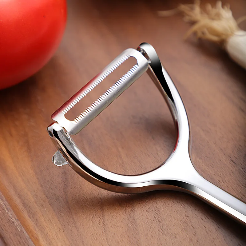 

Stainless Steel Paring Knife Multifunctional Fruit Grater Creative Potato Peeler kitchen Tools