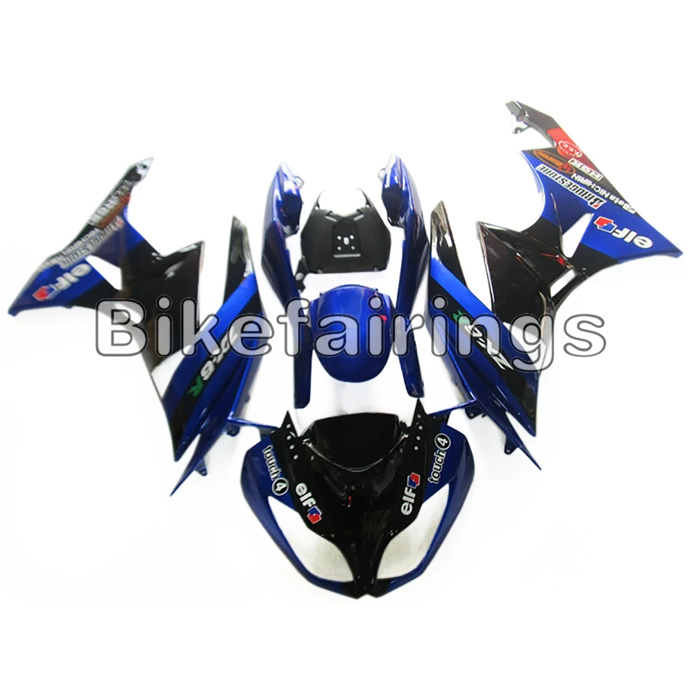 

Blue Black Injection Fairing Kit Bike Body Kit For ZX-6R 2009 2010 2011 2012 ZX636R 636 ABS Plastic Cowlings