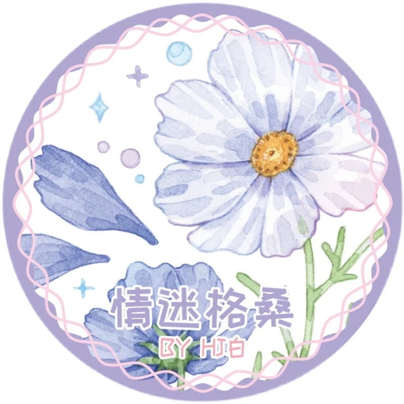 

Dreamy Galsang цветы PET специальные масляные васи ленты журнал Маскировочная лента клейкая лента DIY Скрапбукинг искусство