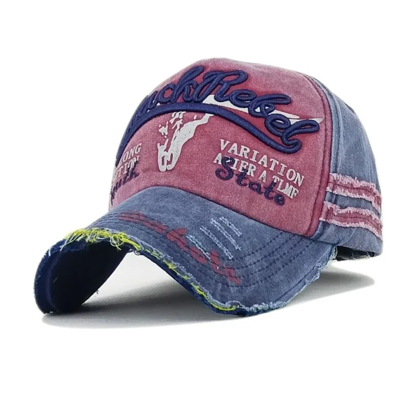 Брендовая мужская бейсболка s Dad Casquette, Женская Бейсболка s Bone, шапки для мужчин, модная винтажная Кепка, хлопковая кепка с надписью Gorras - Цвет: Navy Red