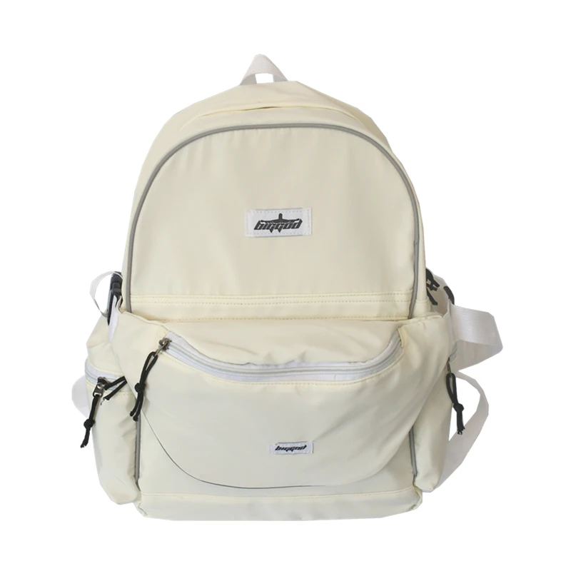 

Dual-use Schoolbag Female Korean Campus High Schoolbag Female Simple And Versatile Fashion Brand Detachable Chest Bag Backpack