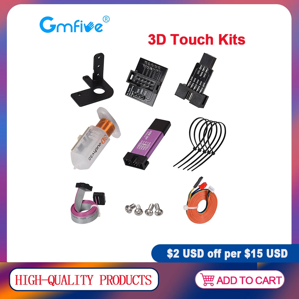 GmFive 3D Touch V3.0 датчик для автоматического выравнивания кровати комплект BL Auto SKR V1.4