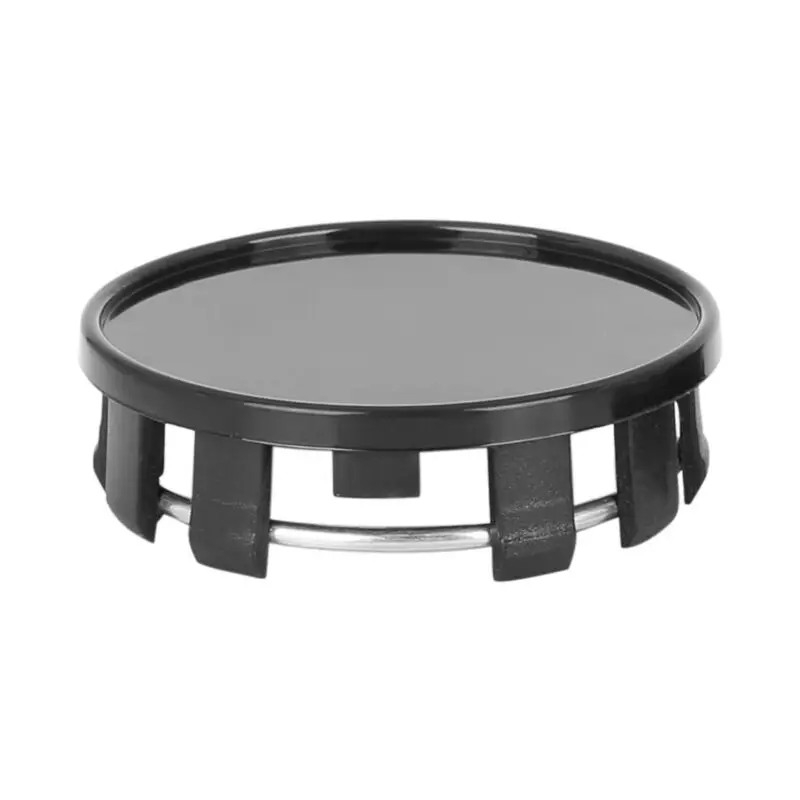 Черная колпачок ступицы колеса Универсальный 4 шт. набор 54 мм 9 наконечников центр