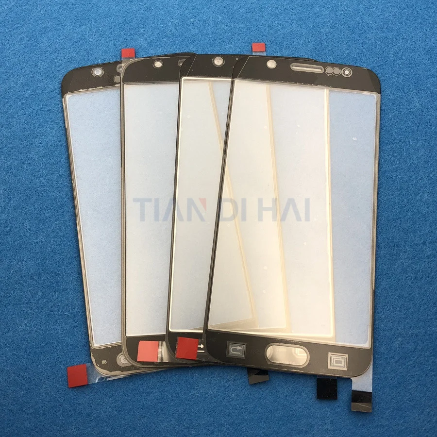 Экран передняя стеклянная линза Замена для samsung Galaxy S7 G930 G930F S6 G920 G920F сенсорная панель стекло+ Клей Инструменты