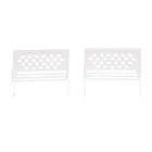 Новинка полимерная табуретка мини-стул скамейка для кукол аксессуары для домашнего декора подарок ремесло украшение 2 шт.