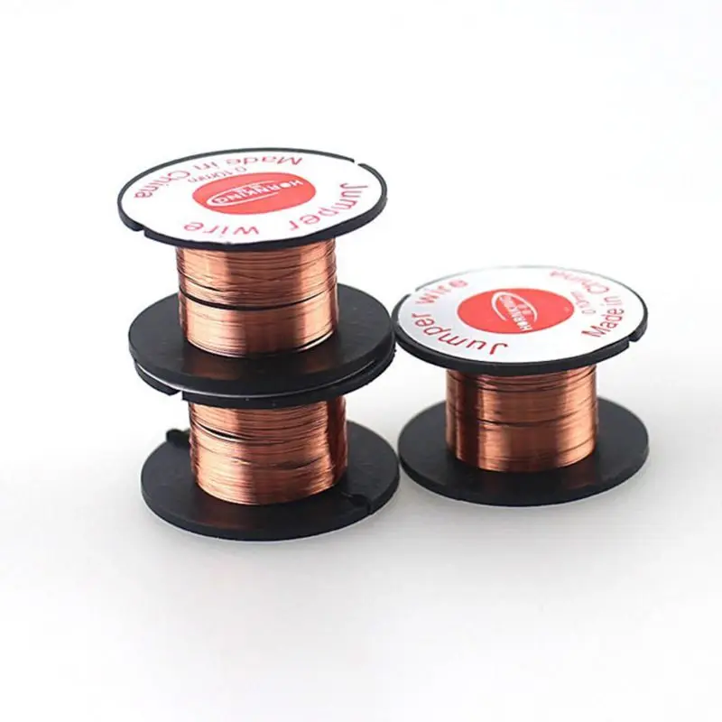 1Pc 0.1mm PCB Link Wire Copper Soldering Maintenance Jump Wine Welding Mobile Phone Computer Repair Tools | Инструменты