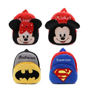 Мультяшные плюшевые детские школьные сумки для девочек, мини школьные рюкзаки для малышей, школьные сумки для малышей, рюкзаки для мальчиков, подарок для детей