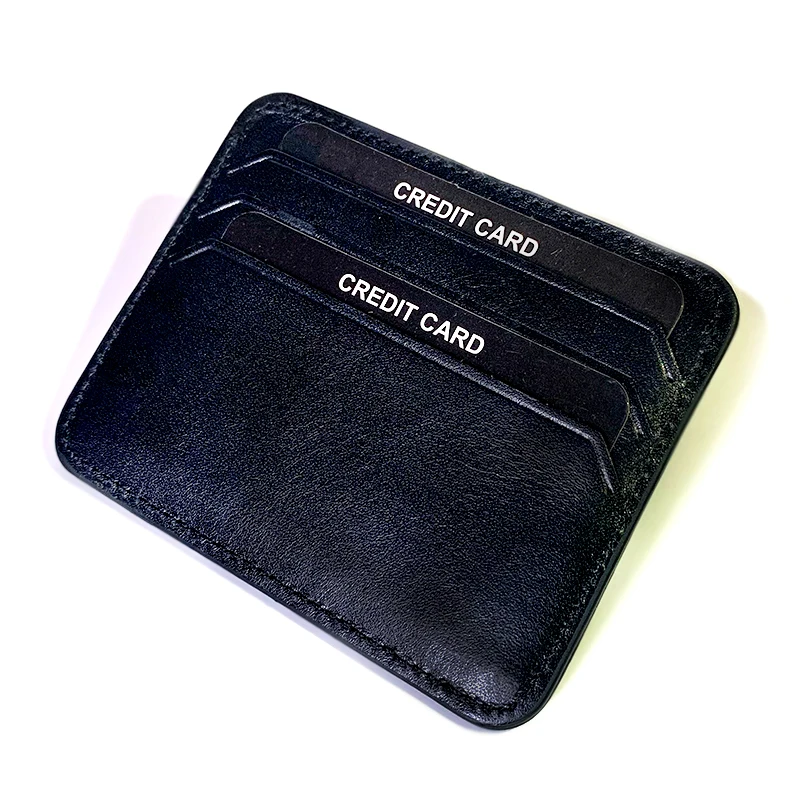 

Wallet genuine leather money card holder high quality Sapphire luxury designer pocket purse English
