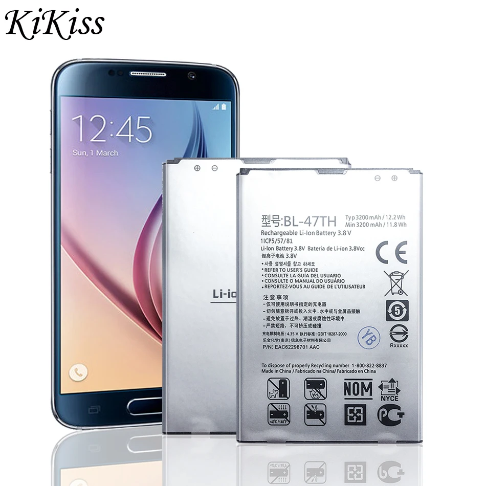 Аккумулятор для смартфона 3200 мАч LG Optimus G Pro 2 F350 D837 D838 BL-47TH BL 47 сменный полимерный