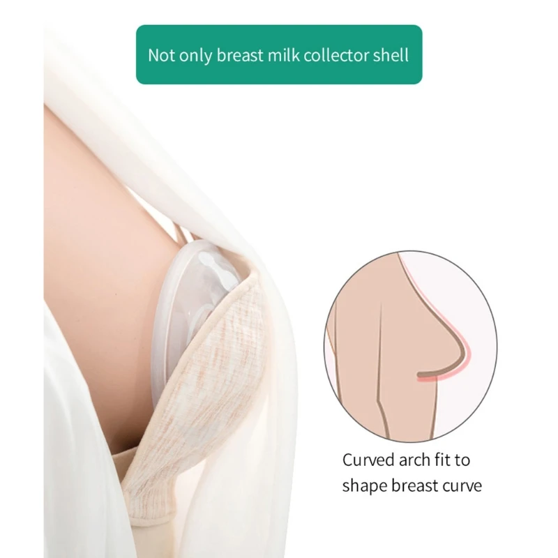 

Удобные ракушки для грудного вскармливания, чашки для кормления, облегчают боль в сосках, не содержат БФА, многоразовые, собирают протечку г...