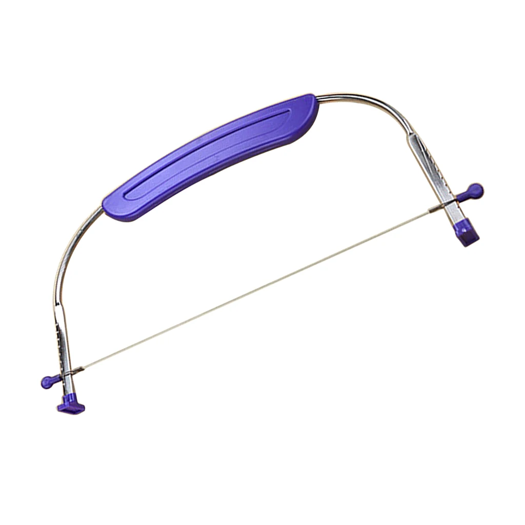 

Пила из нержавеющей стали, регулируемая проволока, слайсер для торта, резак, выравниватель для выпечки