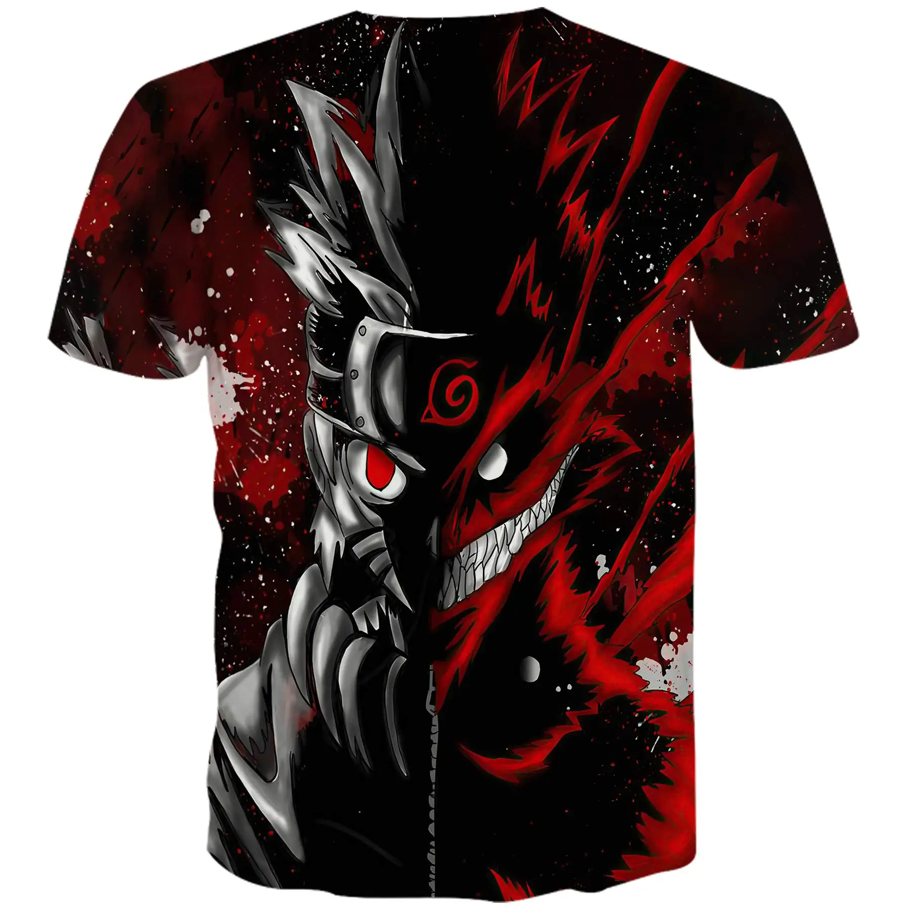 

Anime 3D T-Shirts - Realistic Funny Graphics Pattern Printed Crewneck Short Sleeve for Teenagers Unisex