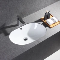 bathroom under counter sinks ceramic wash basin with drainer toilet sink oval washing basin bathroom sinks ceramic lavamanos