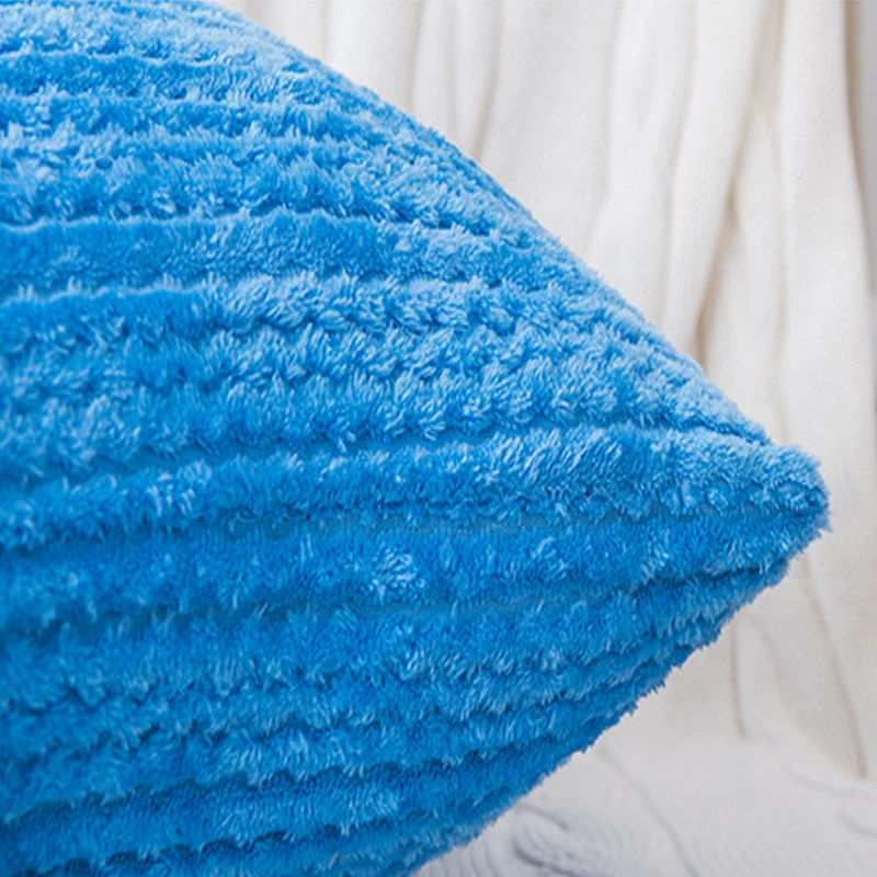 Новинка 7 цветов бархатные декоративные наволочки для подушек дивана из