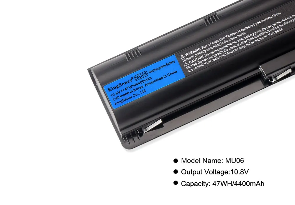 Аккумулятор KingSener для HP 430, 431, 435, 630, 631, 635, 636, 650, 655, CQ32, CQ62, G32, G42, G72, G56, G62, G7, DM4 593553-001 (art.: 79018453c) - 79018453c
