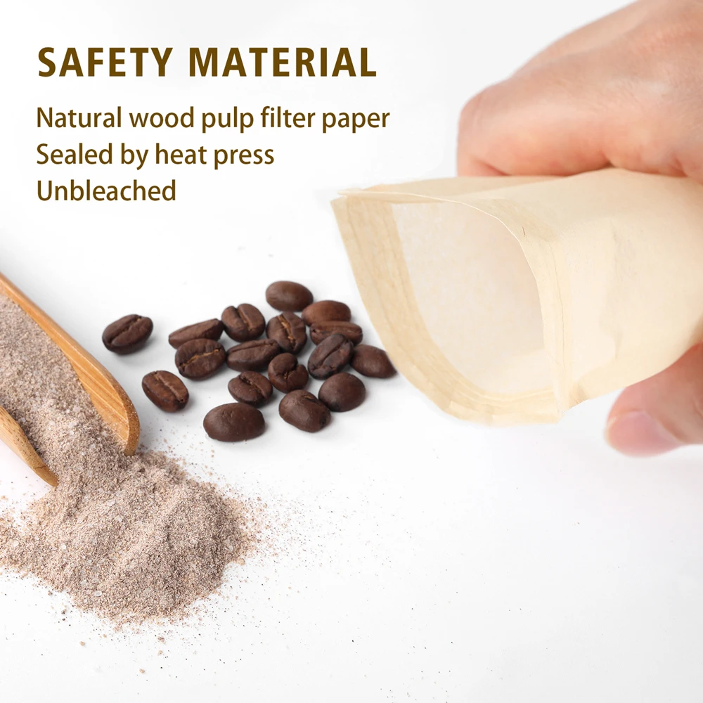 200 шт. чайные пакетики с фильтром фотобумага биоразлагаемая неотбеленная сильным