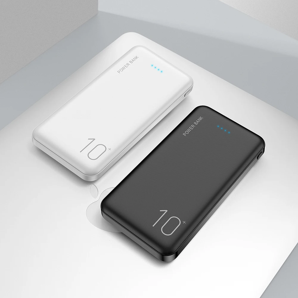 Портативное зарядное устройство FLOVEME внешний аккумулятор 10000 мАч для телефонов