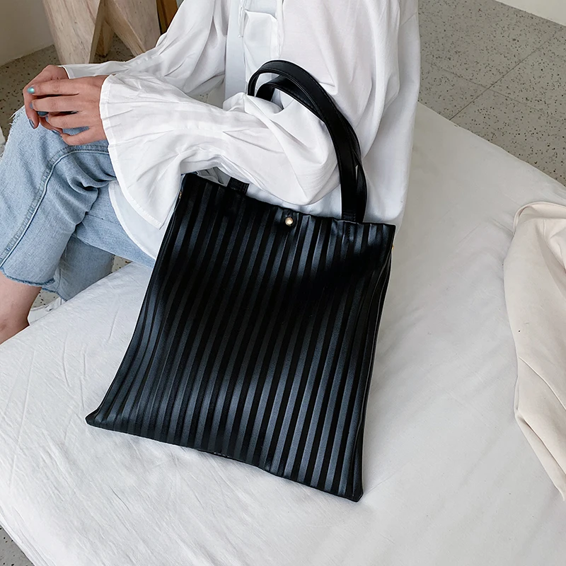 Популярная Новая волнистая сумка высокого качества Женская вместительная на