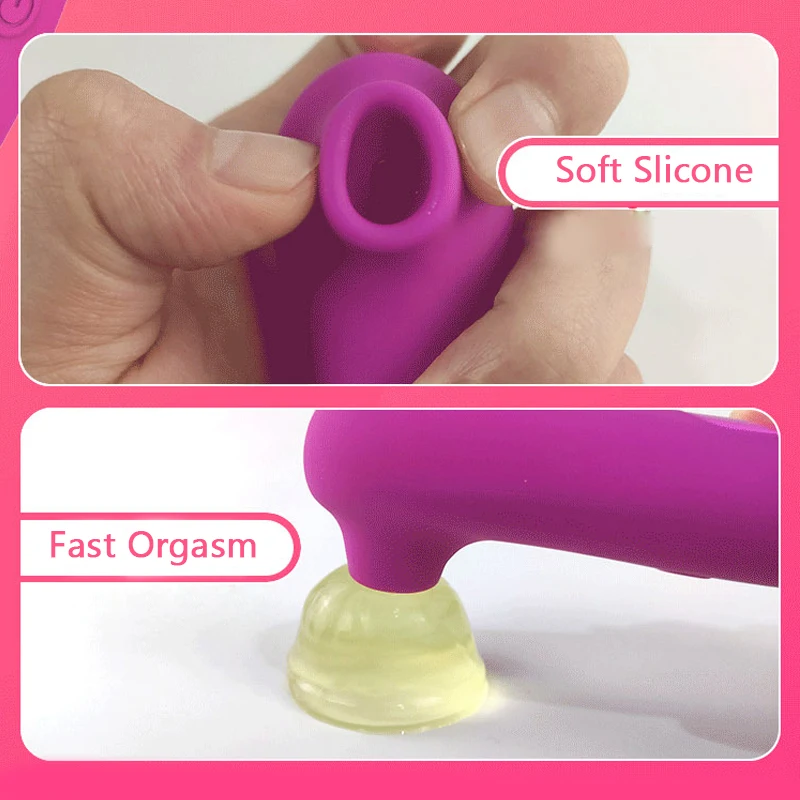 сексигрушки вибраторв для женщин Мощные всасывающие Вибраторы вакуумный