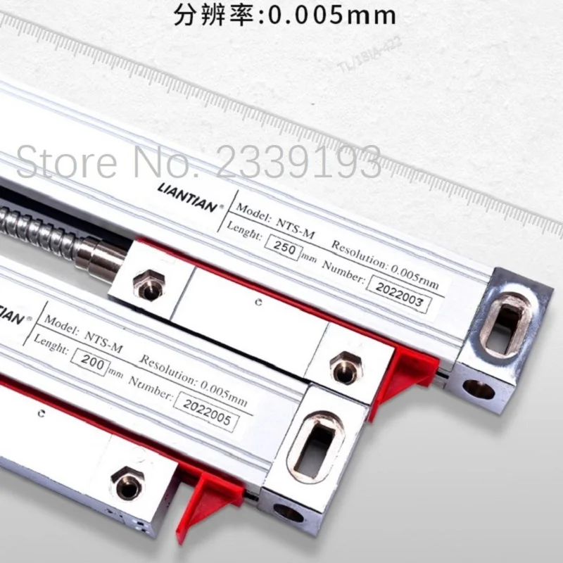 

Customized digital display grating ruler for machine tool wire cutting displacement sensor spark lathe grinder milling machine