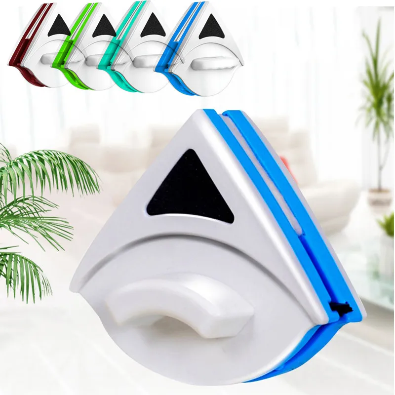 Магнитная щетка для мытья окон двусторонний бытовой прибор чистки стекол 3 30