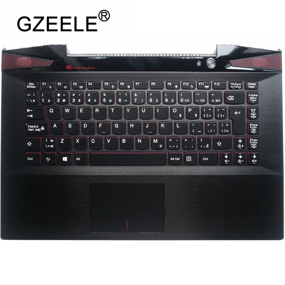 GZEELE Новый арабский AR для Lenovo IdeaPad Y40 70 70AM 70AT Подставка рук верхний корпус