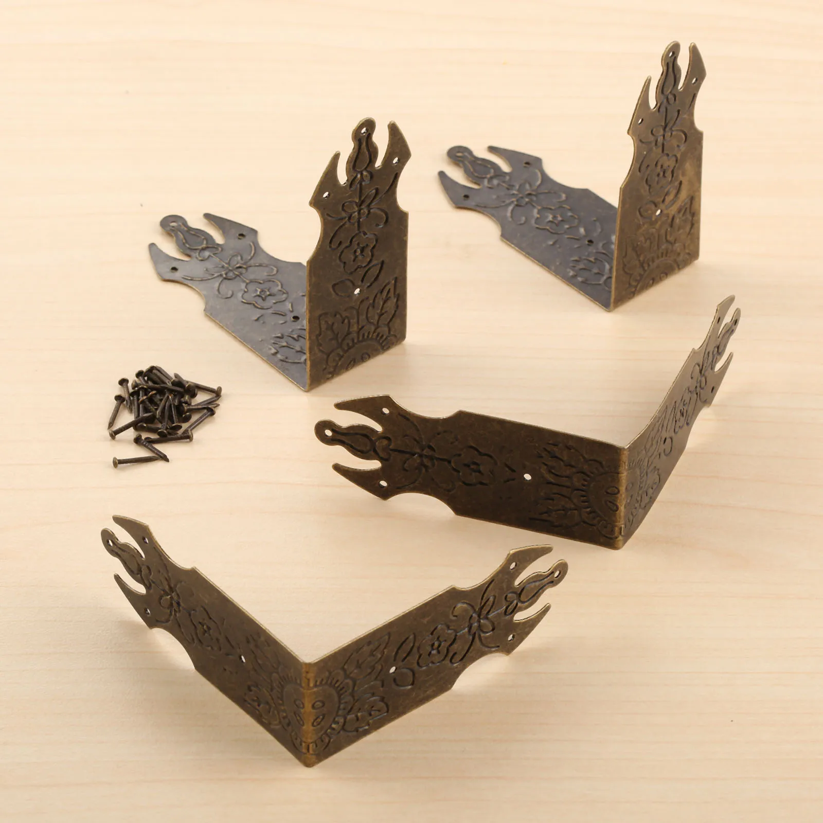 4 шт. 69 мм Изделия из металла крышка Античная бронзовая бижутерия Подарочная