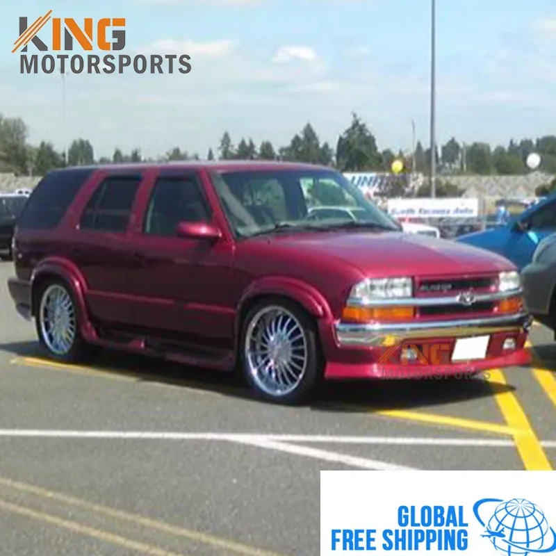 

Fit For 1998 1999 2000 2001 2002 2003 2004 Chevy Blazer EXTREME Style Front Bumper Lip PU Spoiler Global Free Shipping Worldwide