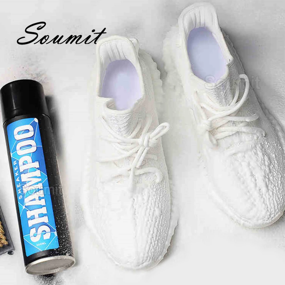 Очиститель обуви для кроссовок очиститель кожаных Брезентовая обувь бега спрей
