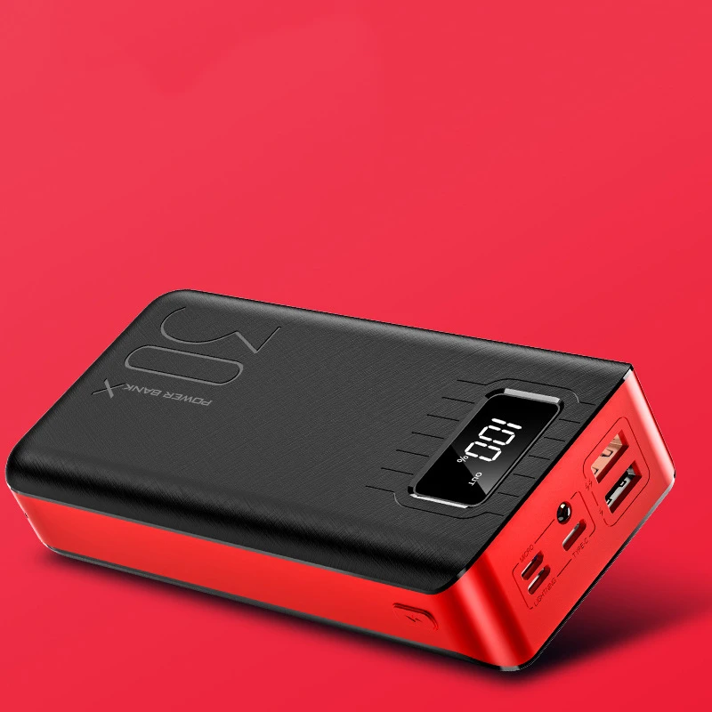 30000 мАч Внешний аккумулятор Poverbank 2 Usb Lcd power Bank портативное зарядное устройство для мобильного телефона для Xiaomi Mi Iphone X, huawei