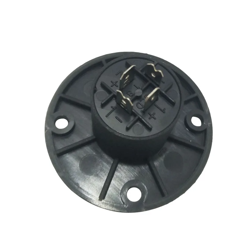 Круглый 4 контактный динамик гнездовой разъем мама аудио усилитель Кабельный Canon