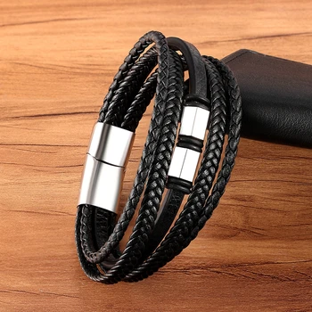 Multilayer Leather Classic Small Leather Bracelet 3