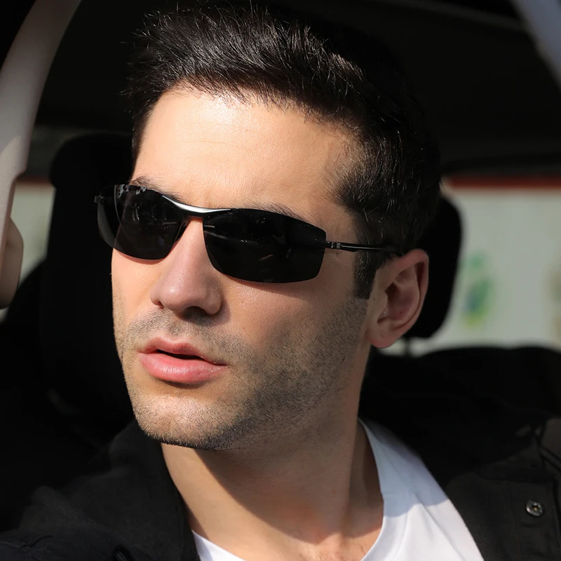 MIZHO антибликовые UV400 желтые очки фотохромные защитные для зрения алюминиевые