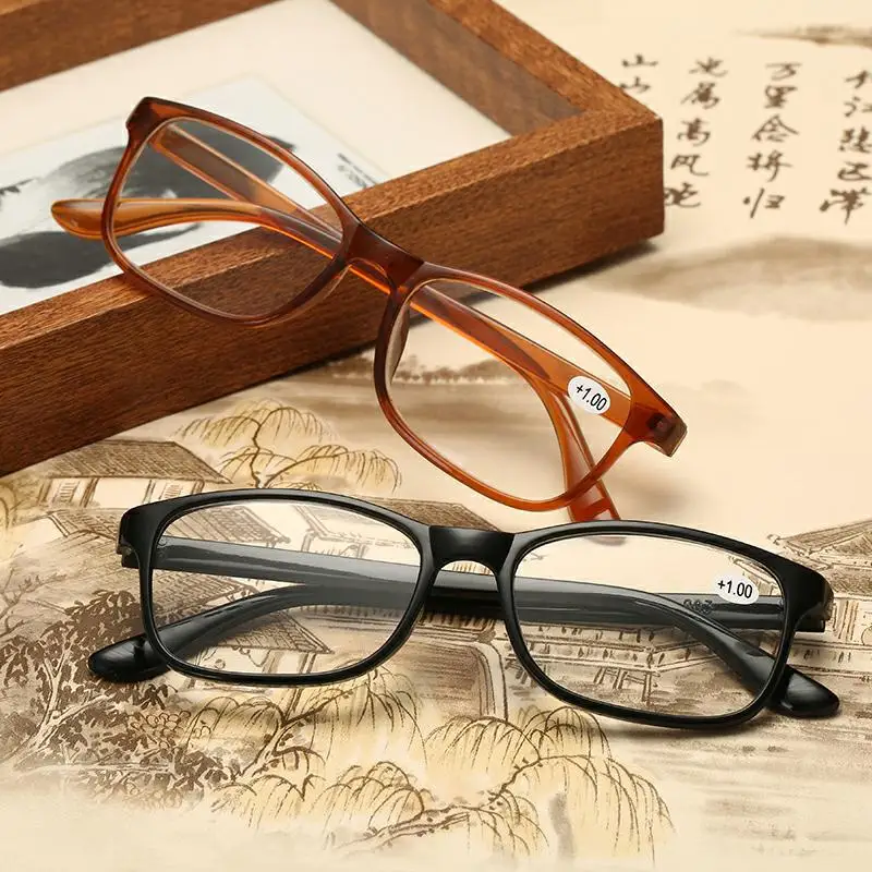 

TR90 Frame Reading Glasses Women Men Ultralight Resin Lenses Presbyopia Glasses Diopter +1.0 +1.5 +2.0 +2.5 3.0 3.5 4.0