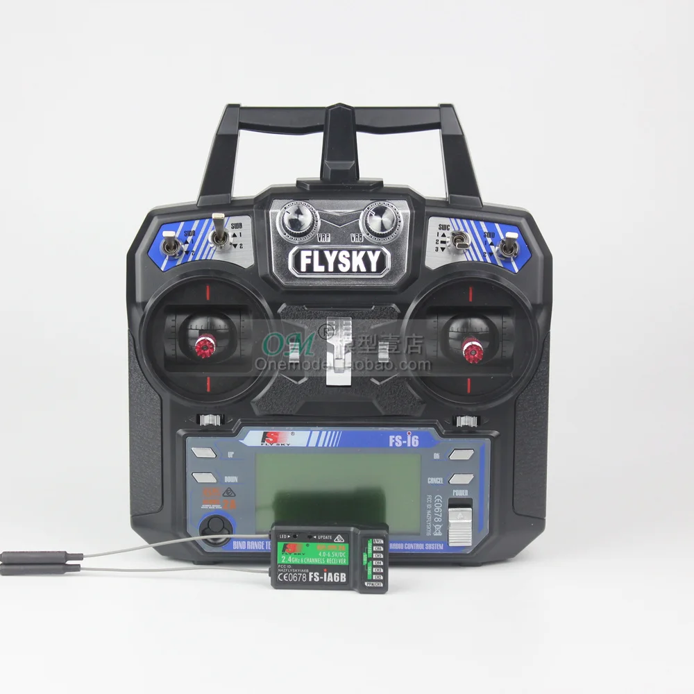 Flysky FS i6 I6 2 4G 6CH AFHDS RC контроллер передатчика с зеркальным приемником для