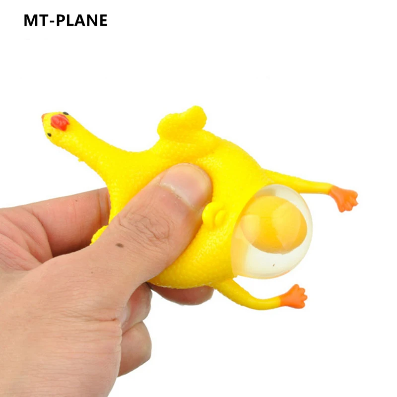 MT PLANE необычная сжимаемая Игрушка антистресс сжимаемые игрушки курица и яйца