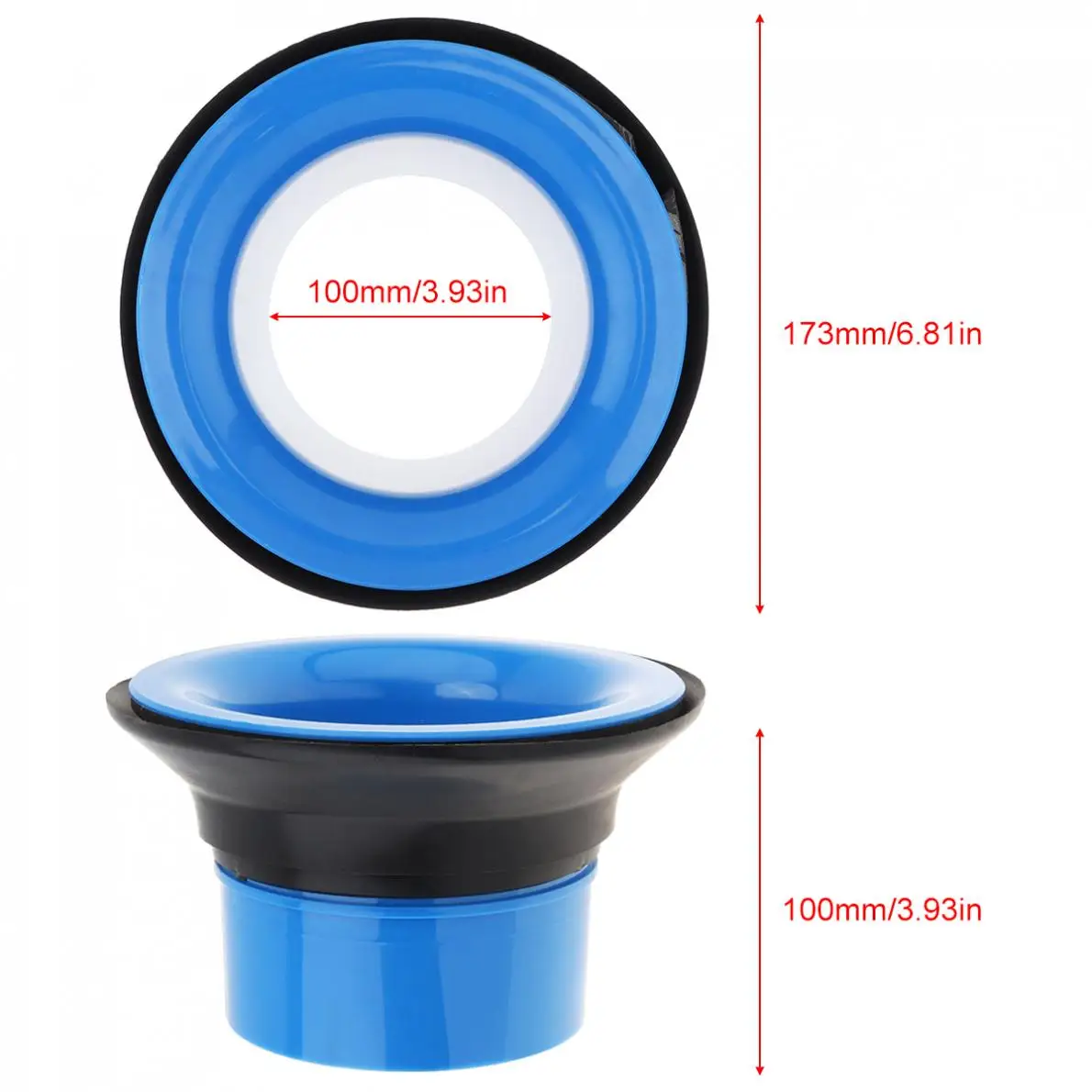 17.3 x 10 10cm Drum Bottom Microphone Bass Loudspeaker Accessories Hole Protection Percussion Spare Parts | Спорт и развлечения