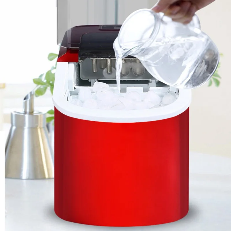 15 кг/24 ч льдогенератор пулевидный домашний электрический круглый большой бар