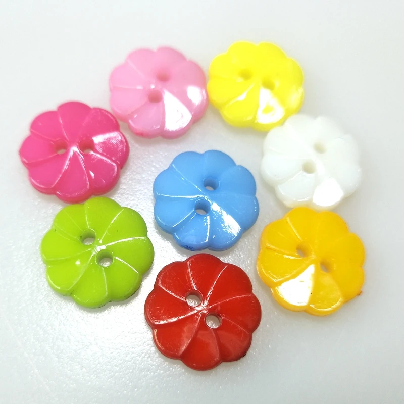 HL 100 шт 13 мм мини кнопки из смолы Детская Одежда Швейные аксессуары смешанные