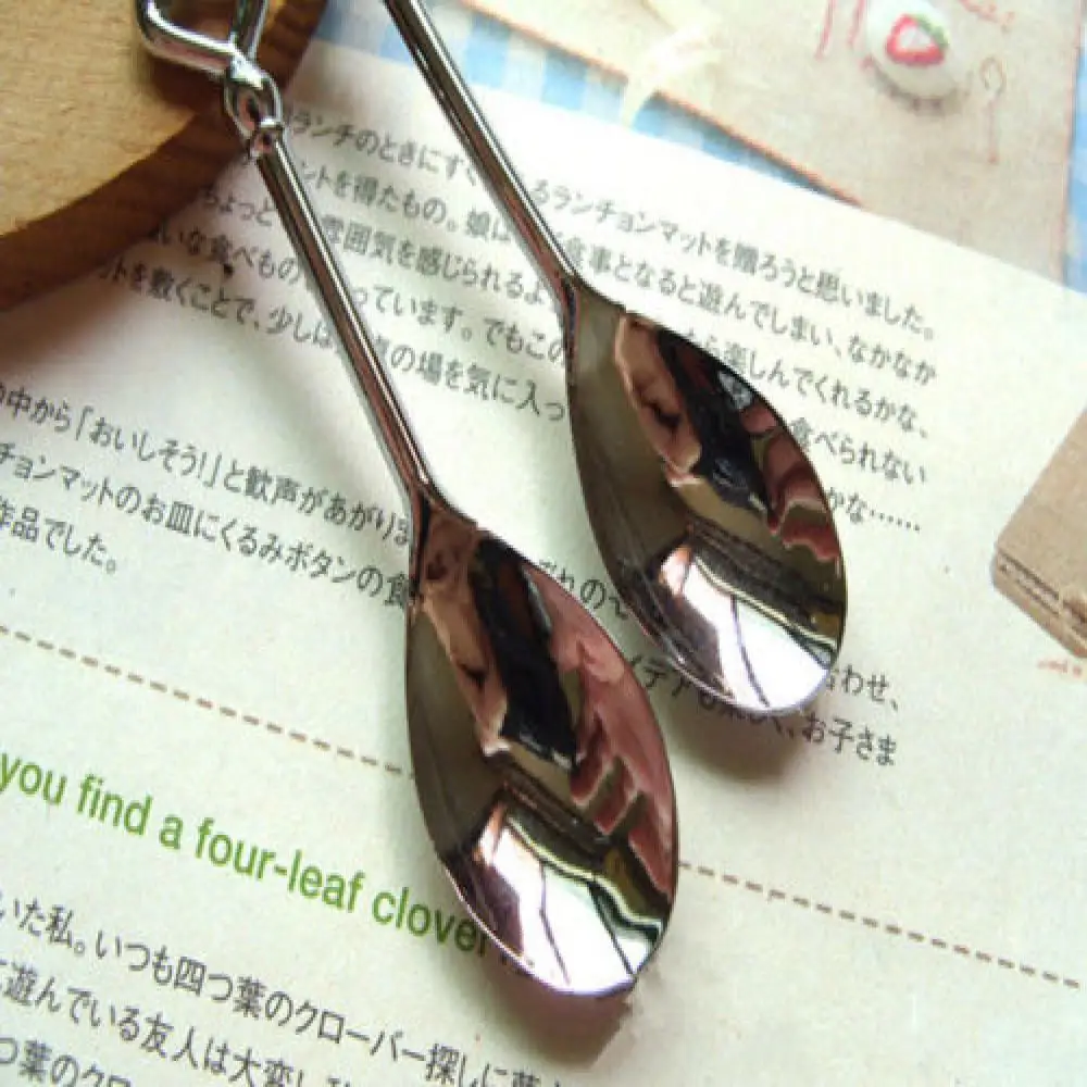 1 пара милый кофе чай молочный ложка для свадебного душа свадебный подарок