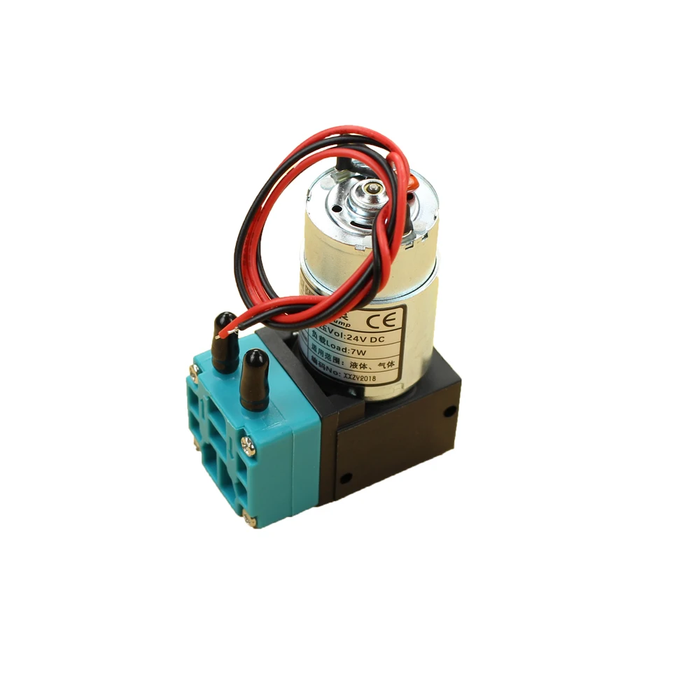 2 шт. 24V 7 Вт жидкости/воздушный насос для подачи чернил сольвентный принтер/микро