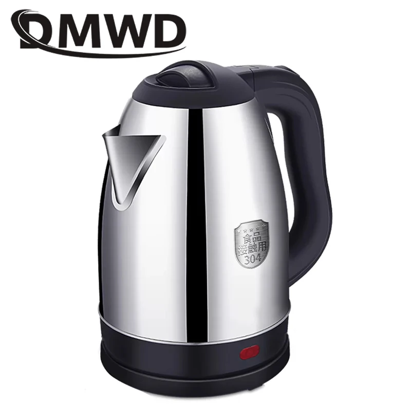 DMWD электрический чайник для горячей воды из нержавеющей стали нагреватель