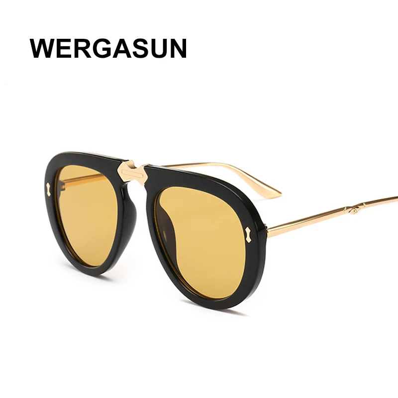 WERGASUN модные брендовые классические солнцезащитные очки для женщин и мужчин