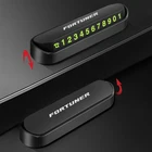 Автомобильный карточка с телефоном для временной парковки номер карты пластина Стикеры для Тойота Королла 2009 2017 2018 2019 аксессуары