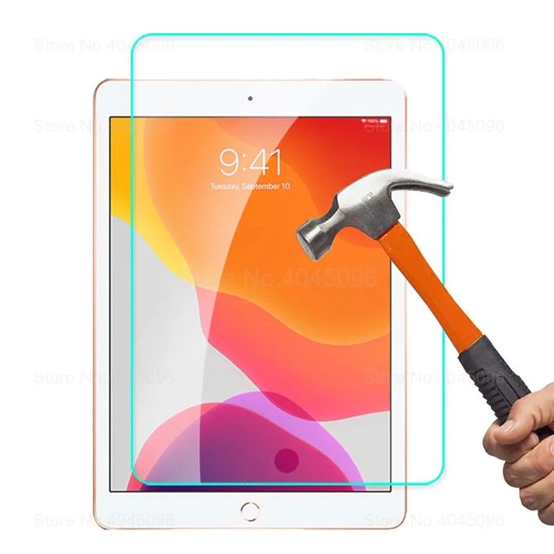 Закаленное стекло для iPad 10 2 2019 Защита экрана Apple 7 го поколения A2200 A2198 A2232 защитная