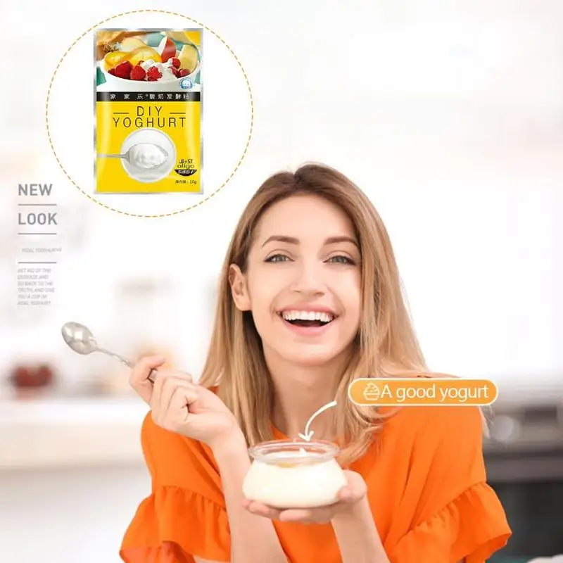 Пробиотик йогурт дрожжи лактобацилл ферментационный порошок домашние кухонные