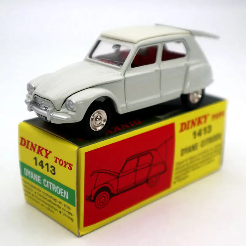Atlas 1:43 Dinky toys 1413 Dyane Citroen литье под давлением модели коллекция автомобилей