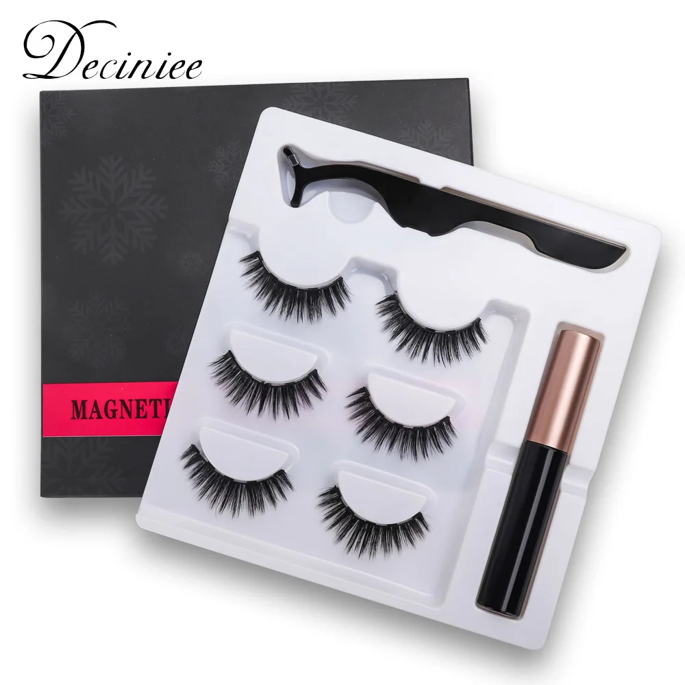 5 магнитов для ресниц магнитная жидкая подводка глаз и магнитные накладные